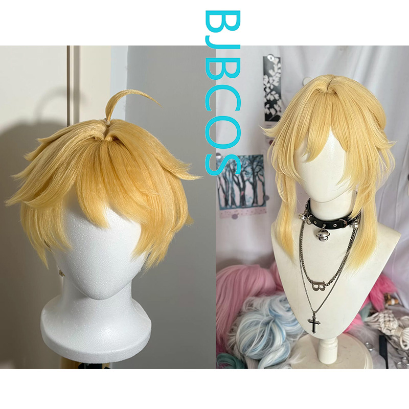 Synthetic Wigs - [Peruka Stylizowana] Peruki Cosplay Lumine/Aether z