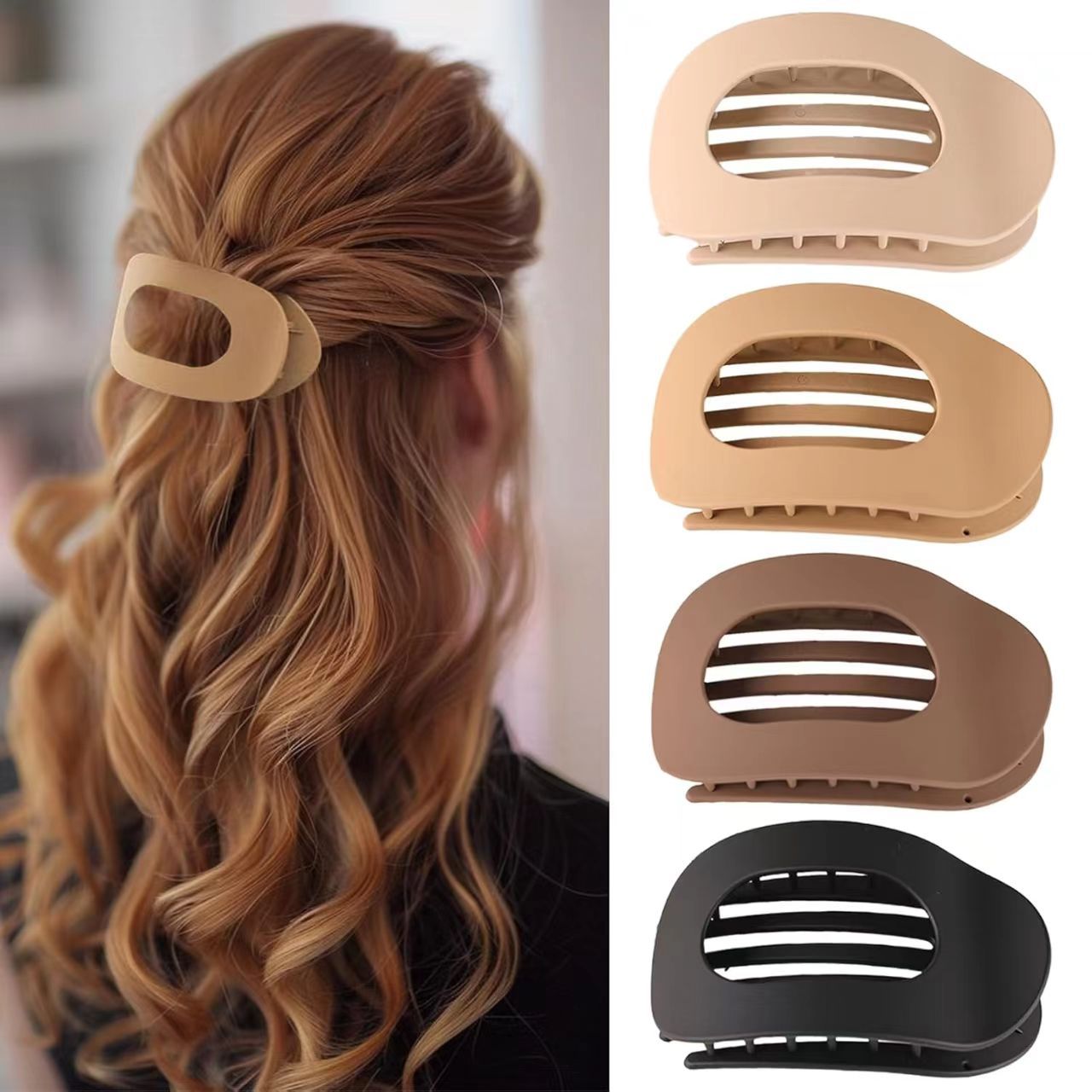 Hair Clips - Płaskie spinki do włosów, spinki do