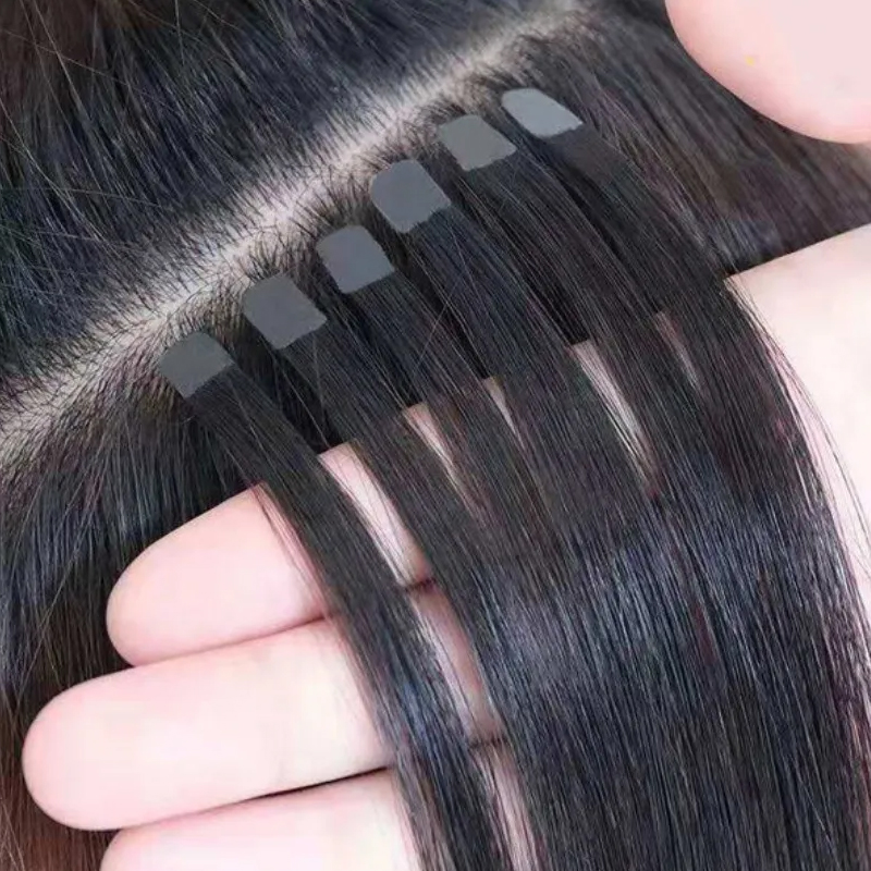 Invisible Tape In Extensions Real Hair - Mini taśma do przedłużania włosów ludzki