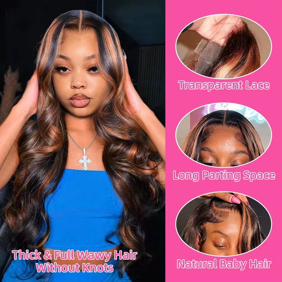 Lace Front Wigs - Peruki typu Lace Front 13x4 z
