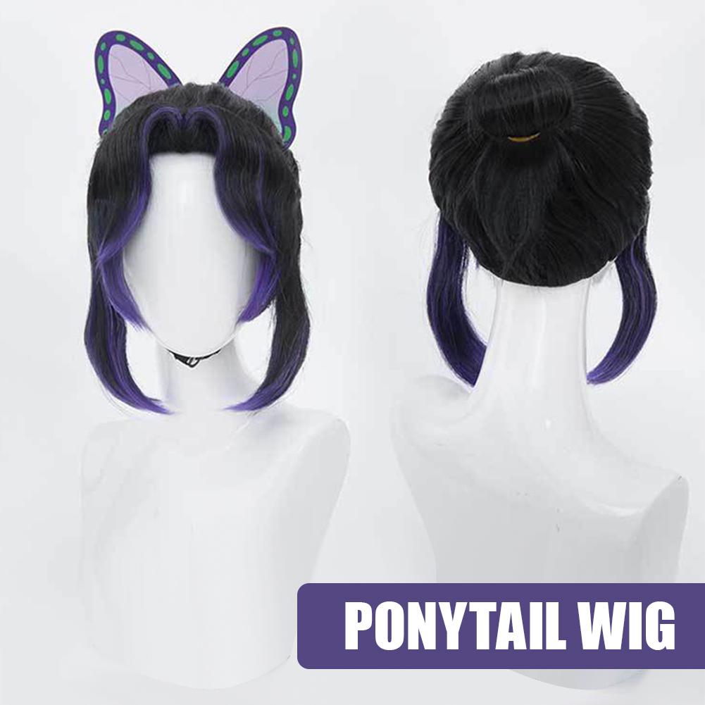 Synthetic Braided Wigs For Black Women - Wysokiej jakości peruka cosplay Kochou Shinobu