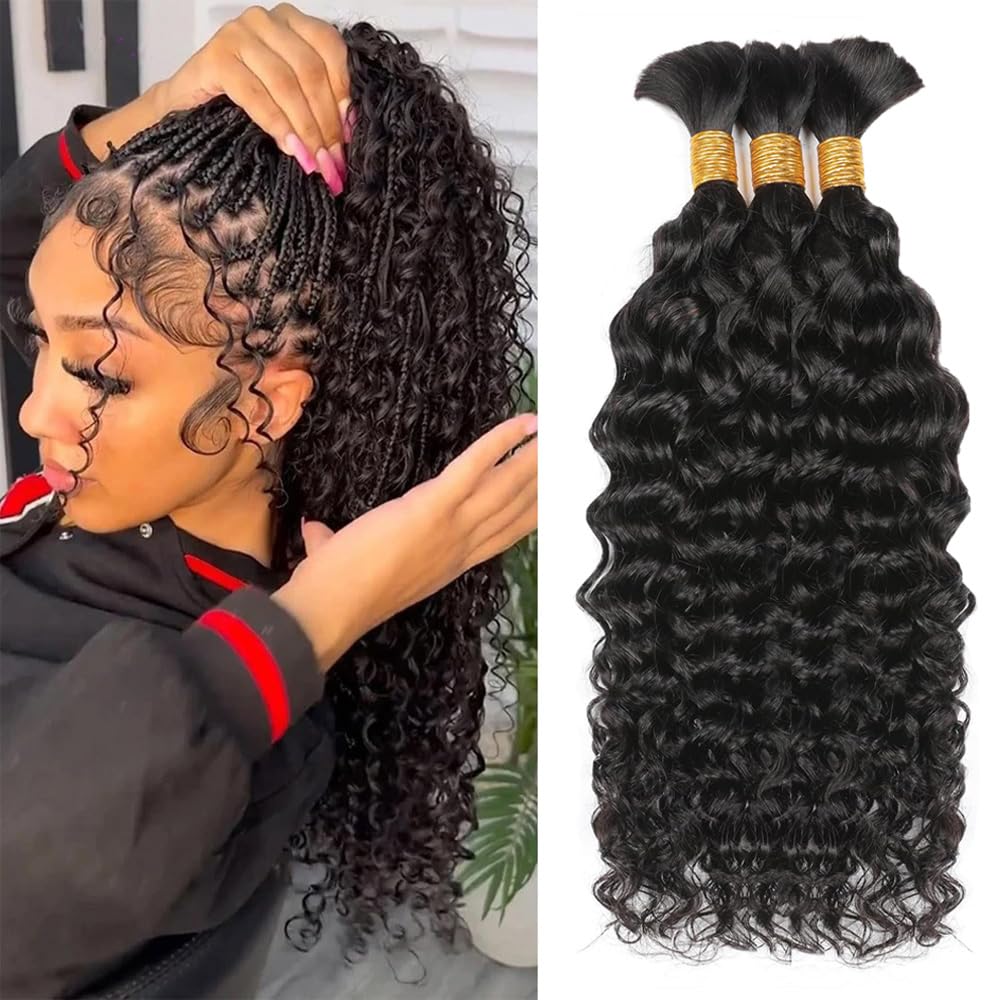 Włosy do wplatania Water Wave, – Water Wave Bulk Human Hair For Braiding recenzja i cena