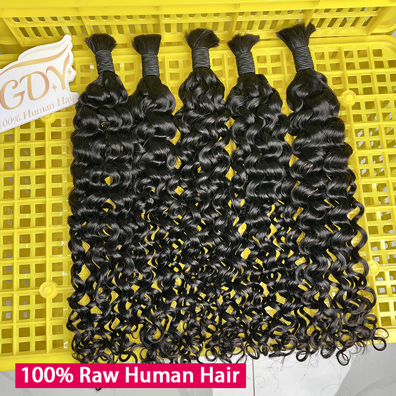 100% Ludzkie Włosy w Kępkach d – Water Wave Bulk Human Hair For Braiding recenzja i cena