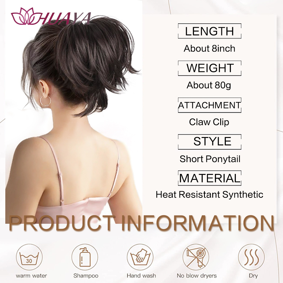 Przedłużanie kucyka w kucyk Pr – Claw Clip Messy Bun Hair Piece recenzja i cena