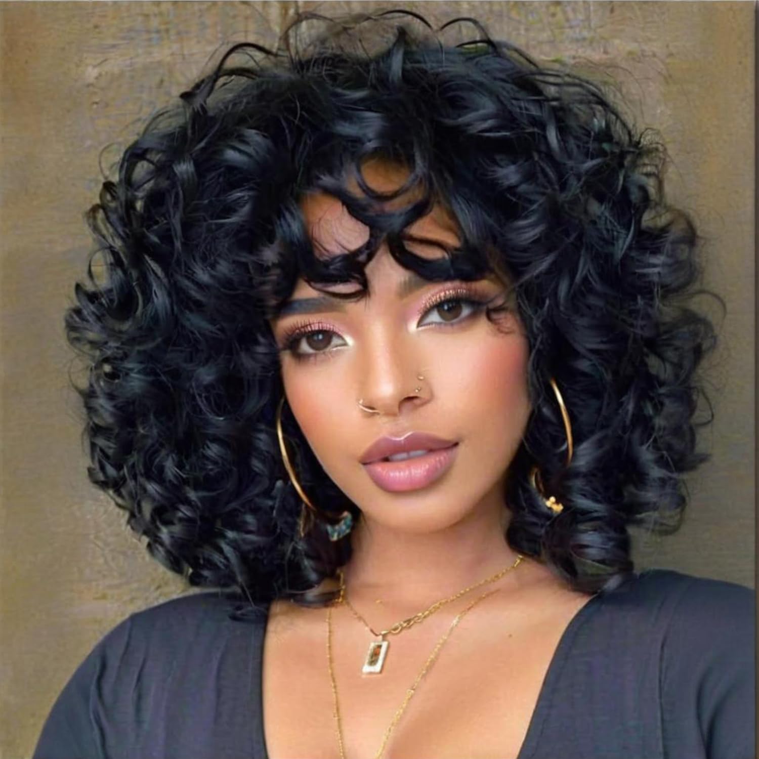 Peruki z ludzkich włosów, kręc – Short Pixie Cut Wig Human Hair Cheap recenzja i cena