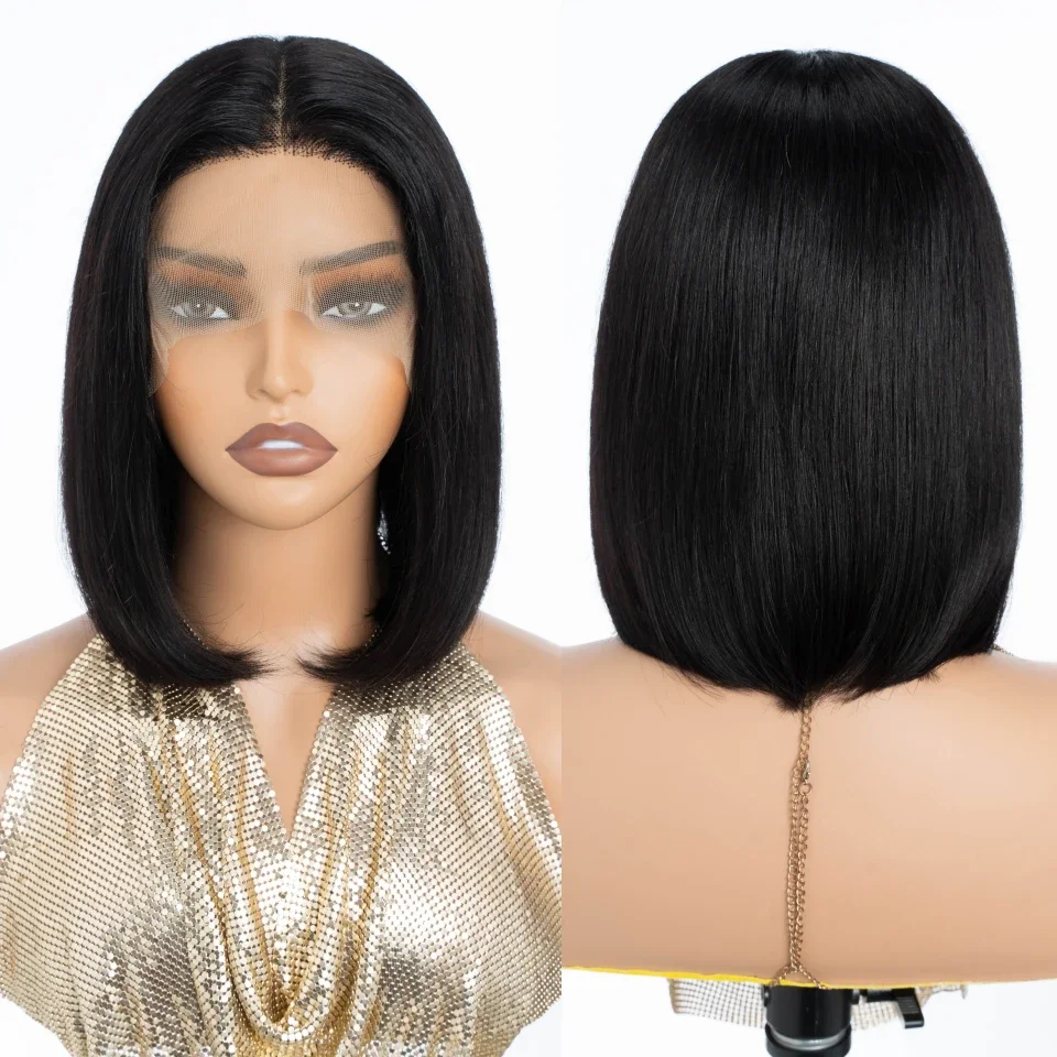 Proste peruki z krótkim bobem  – Glueless Wear And Go Human Hair Wig recenzja i cena