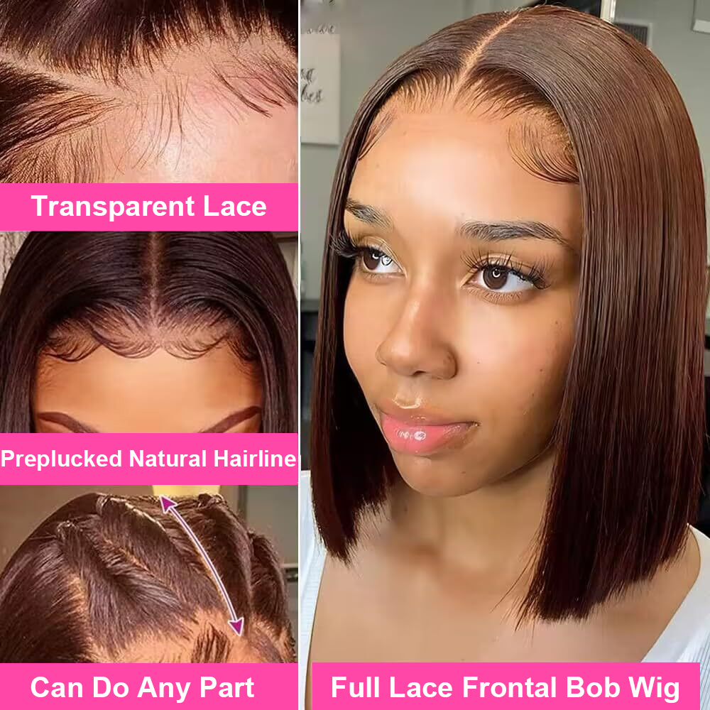 Prosta peruka typu bob z koron – Glueless Wear And Go Human Hair Wig recenzja i cena