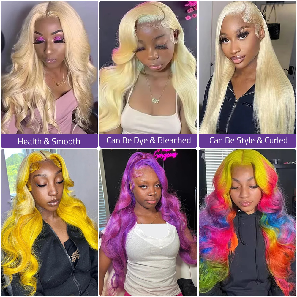 Peruka z przezroczystą koronką – 613 Blonde Body Wave Lace Front Wig recenzja i cena