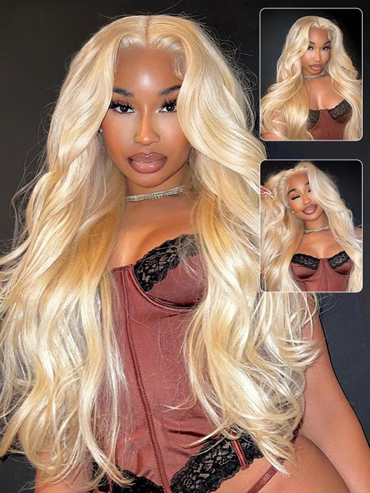 Peruka z ludzkich włosów w kol – 613 Blonde Body Wave Lace Front Wig recenzja i cena