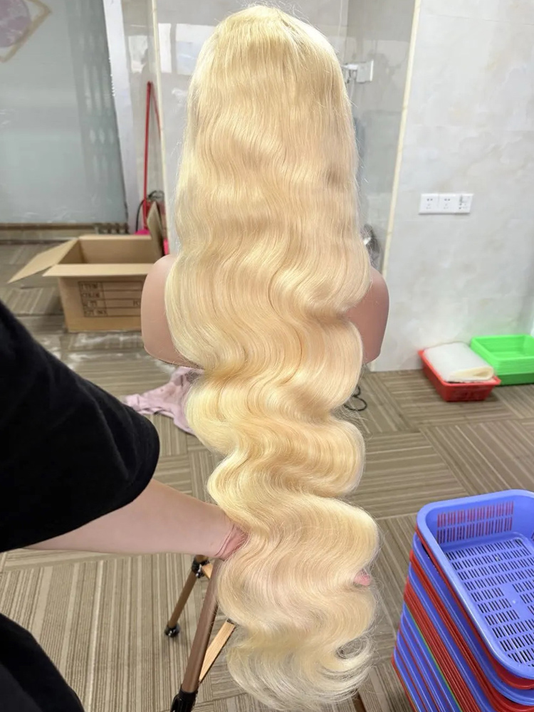 Peruka z ludzkich włosów w kol – 613 Blonde Body Wave Lace Front Wig recenzja i cena