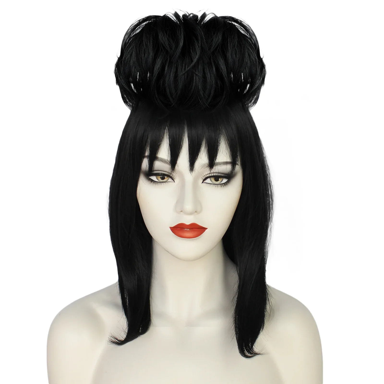 Lydia Deetz peruka do cosplay  – Synthetic Braided Wigs For Black Women recenzja i cena