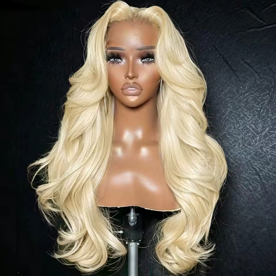 Peruka typu lace frontal 13x6  – 613 Blonde Body Wave Lace Front Wig recenzja i cena