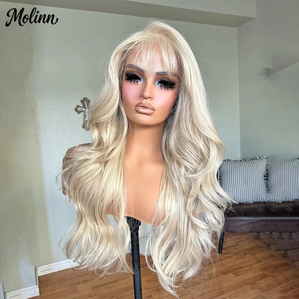 Peruka typu lace front z grzyw – 613 Blonde Body Wave Lace Front Wig recenzja i cena